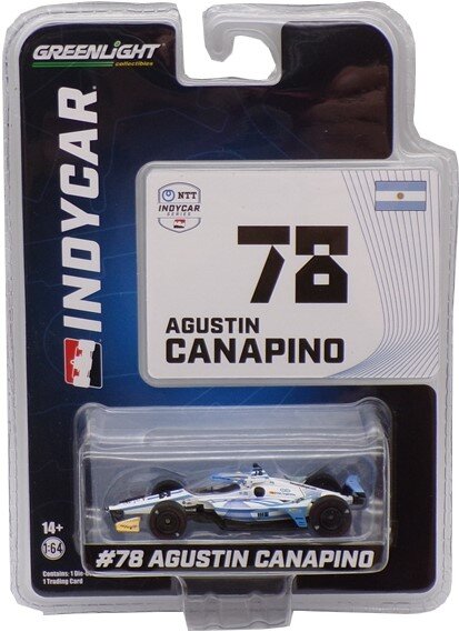Agustin Canapino #78 INDYCAR 2023 Chevrolet TBD Argentine Football 1:64