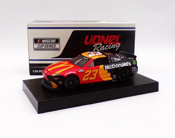 Bubba Wallace #23 NASCAR 2024 23XI Toyota McDonalds 1:24