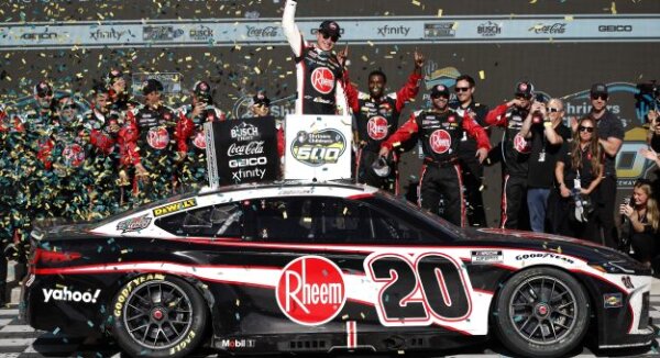 Christopher Bell #20 NASCAR 2024 JGR Toyota Rheem Phoenix Race Win 1:24 Standard