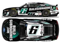 Brad Keselowski #6 NASCAR 2023 RFKR Ford BuildSubmarines.com 1:64