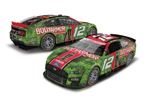 Ryan Blaney #12 NASCAR 2023 TP Ford BodyArmor Camo 1:64