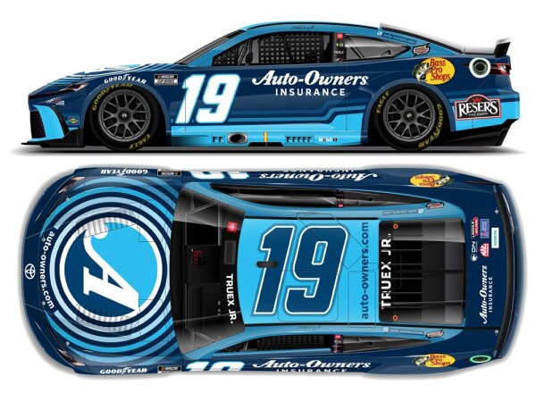Martin Truex Jr. #19 NASCAR 2024 JGR Toyota Auto-Owners Insurance 1:24 Standard