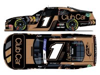Sam Mayer #1 NASCAR 2024 Chevrolet JRMS Club Car 1:64