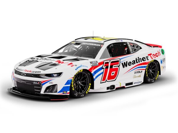 Shane Van Gisbergen #16 NASCAR 2024 Chevrolet KR Weathertech 1:24 Autographed