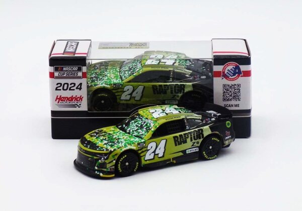 William Byron #24 NASCAR 2024 HM Chevrolet Raptor COTA Race Win 1:64