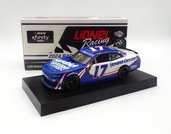 Kyle Larson #17 NASCAR 2024 HM  HendrickCars.com COTA Raced Win 1:24 Standard