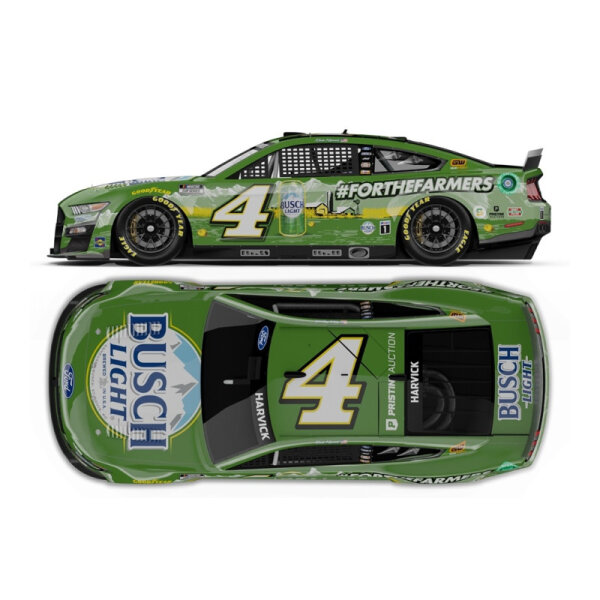 Kevin Harvick #4 NASCAR 2022 SHR Ford Busch Light / ForTheFarmers 1:64