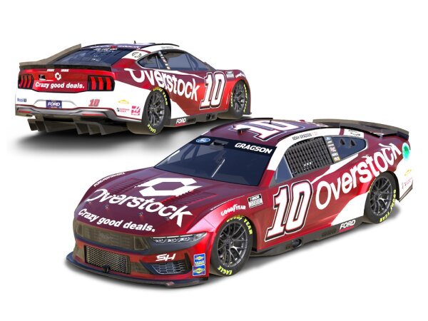 Noah Gragson #10 NASCAR 2024 SHR Ford Overstock.com 1:24 Elite