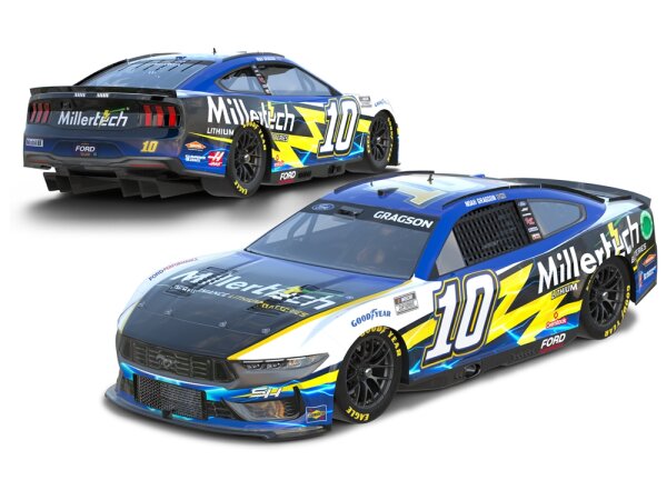 Noah Gragson #10 NASCAR 2024 SHR Ford MillerTech 1:24