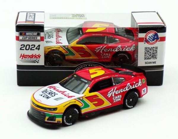 Kyle Larson #5 NASCAR 2024 HMS  Hendrickcars.com Throwback 1:64