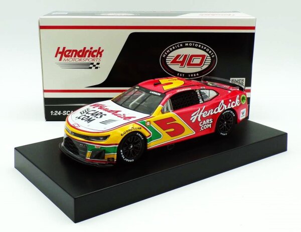 Kyle Larson #5 NASCAR 2024 HMS  Hendrickcars.com Throwback 1:24