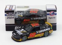 Ryan Blaney #12 NASCAR 2024 Advance Auto Parts 1:64