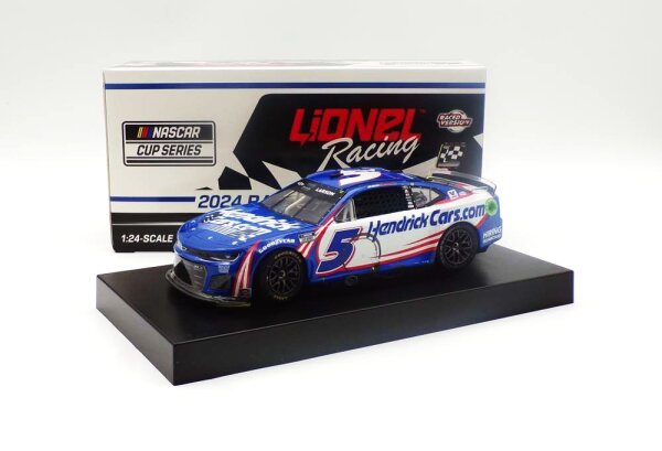 Kyle Larson #5 NASCAR 2024 HMS Hendrickcars.com Kansas Race Win 1:24 Standard