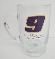 Chase Elliott Name & Number Decal Hot Cocoa Glass