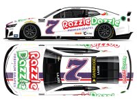 Corey Lajoie #7 NASCAR 2024 SMS Chevrolet Razzle Dazzle...
