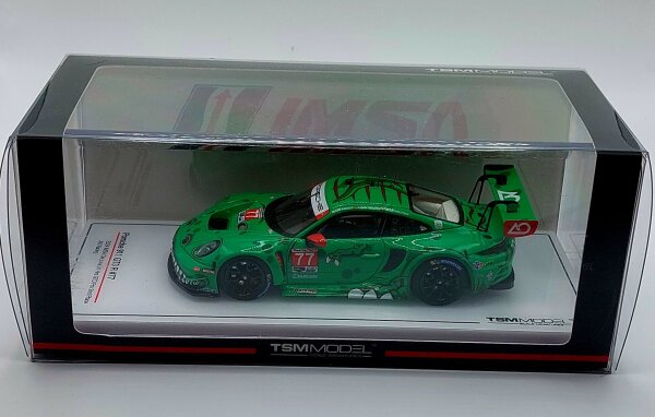 Porsche 911 GT3 R #77 GTD AO Racing Daytona 24h 2nd Place 2024 1:43