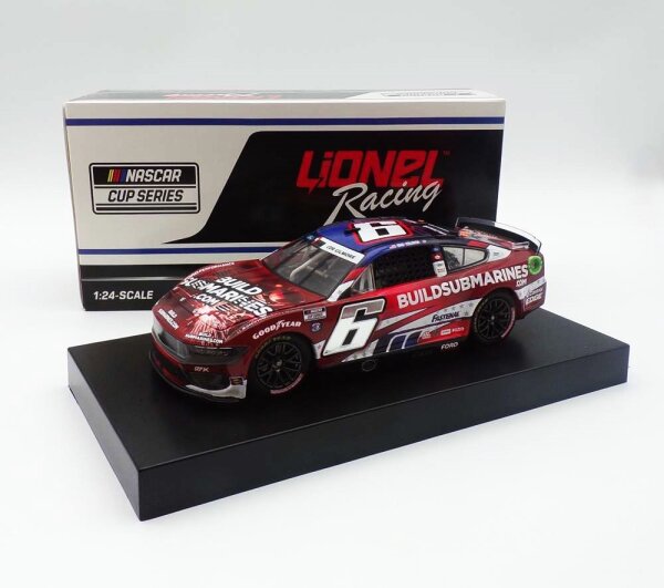 Brad Keselowski #6 NASCAR 2024 RFKR Ford BuildSubmarines.com Salutes 1:24 Standard