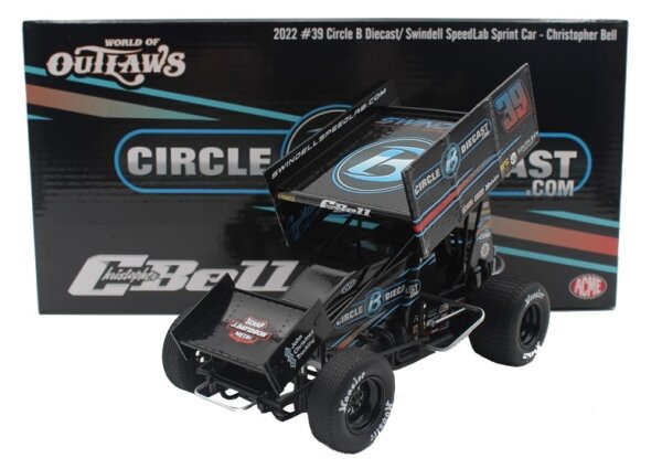 Christopher Bell #39 Sprint Car 2022 Circle B Diecast / Swindell