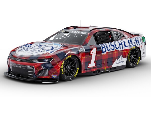 Ross Chastain #1 NASCAR 2024 TH Chevrolet Busch Light Flannel 1:24 Elite