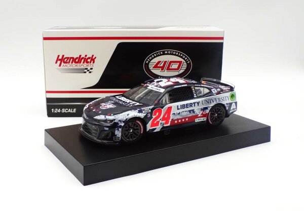 William Byron #24 NASCAR 2024 HM Chevrolet Liberty University Patriotic1:24 Standard