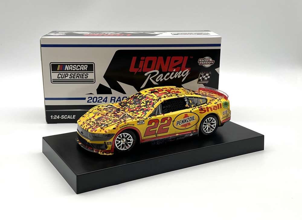 Joey Logano 22 NASCAR 2024 TP Ford ShellPennzoil North Wilkesboro R
