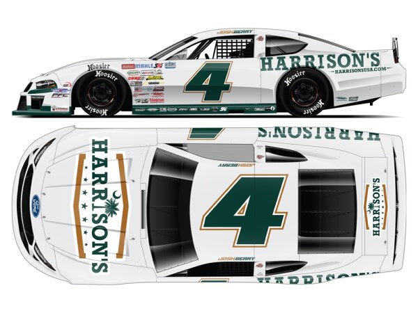 Josh Berry #4 NASCAR 2024 SHR Ford Harrison`s Late Model 1:24