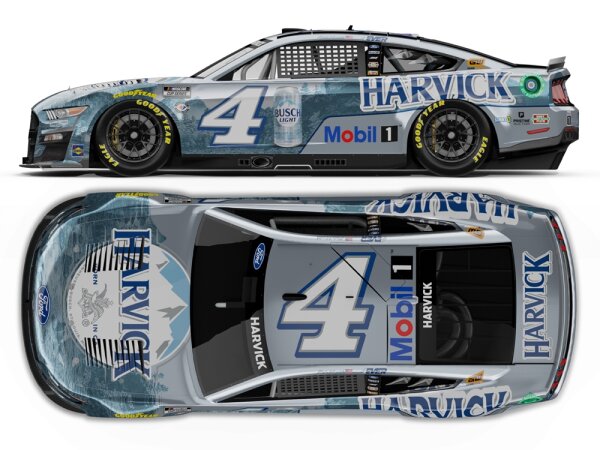 Kevin Harvick #4 NASCAR 2023 SHR Ford Busch Light "Harvick" 1:24 Color Chrome