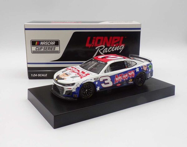Austin Dillon #3 NASCAR 2024 RCR Chevrolet Toys For Tots 1:24 Standard