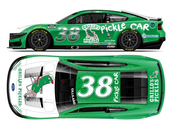 Todd Gilliland #38 NASCAR 2024 FRM Ford Grillo`s Pickles 1:24 Elite