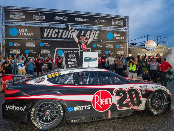 Christopher Bell #20 NASCAR 2024 JGR Toyota Rheem New Hampshire Race Win 1:24