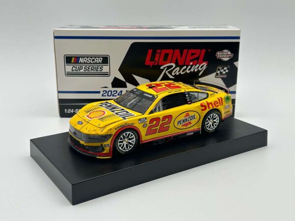 Joey Logano #22 NASCAR 2024 TP Ford Shell-Pennzoil Nashville Race Win 1:24