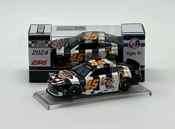 Tyler Reddick #45 NASCAR 2024 23XI Toyota McDonalds Hamburglar 1:64