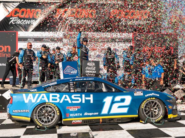 Ryan Blaney #12 NASCAR 2024 Wabash Pocono Raced Win 1:24 Elite