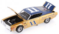 Mario Andretti #11 Bunnell Motor Co. 1968 Mercury Cyclone University of Racing Autographed 1:24