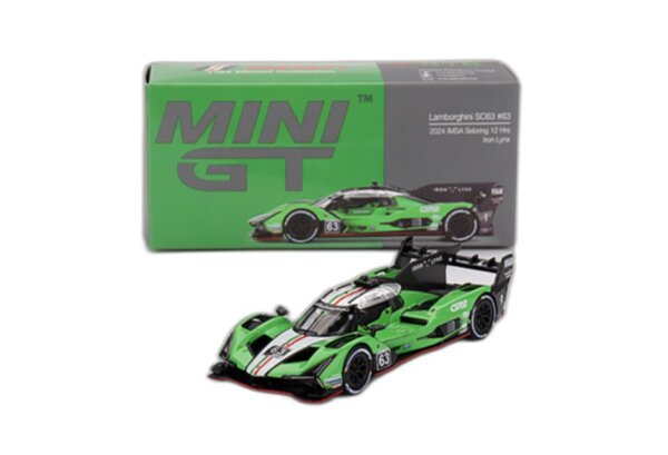 Lamborghini SC63 #63 Iron Lynx 2024 IMSA Sebring 12 HRS 1:64