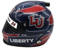 William Byron 2023 Liberty University MINI Replica Helmet