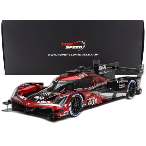 Acura ARX-06 GTP IMSA Daytona 24h 2024 #40 Wayne Taylor Racing with Andretti 3rd Place 1:18