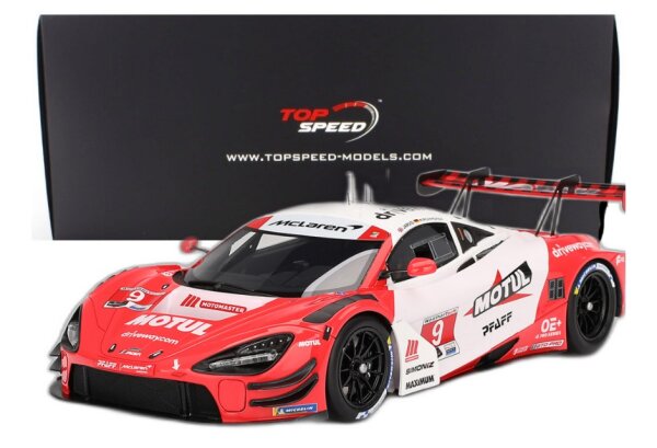 McLaren 720S GT3 EVO #77 Pfaff Motorsport Course de Monterey 2024 1:18