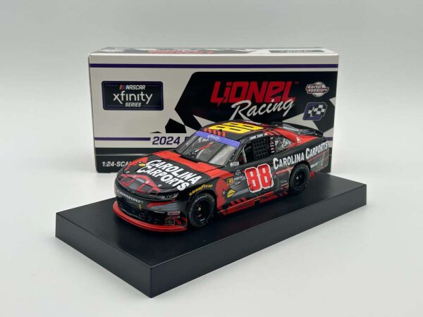 Connor Zilisch #88 NASCAR 2024 Carolina Carports Watkins Glen Race Win 1:24 Standard