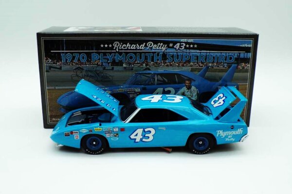 Richard Petty #43 NASCAR 1970 Superbird University of Racing 1:24