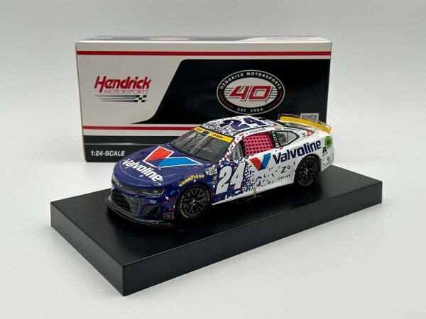William Byron #24 NASCAR 2024 HMS Chevrolet Valvoline Roval 1:24 Standard