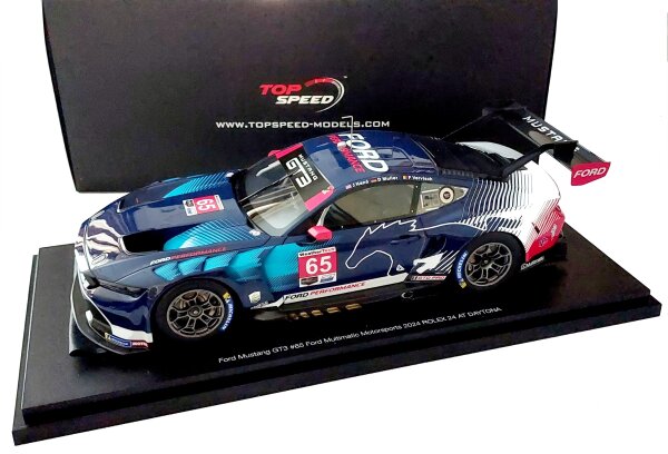 Ford Mustang GT3 #65 Ford Multimatic Motorsports Daytona 24h 2024 1:18