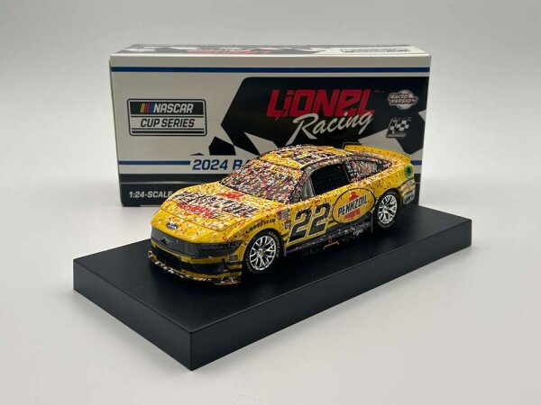 Joey Logano #22 NASCAR 2024 TP Ford Pennzoil Las Vegas Race Win 1:24 Standard