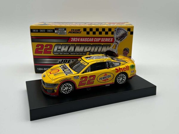 Joey Logano #22 NASCAR 2024 Cup Champion 1:24 Standard