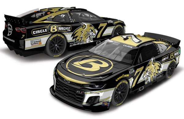 Corey LaJoie #7 NASCAR 2022 SPM Chevrolete Circle B Diecast / Neosho Wildcats 1:64