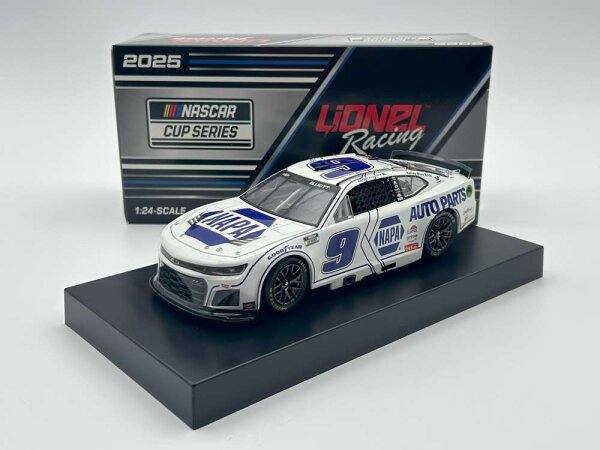 Chase Elliott #9 NASCAR 2025 HM Chevrolet NAPA White 1:24