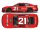 Josh Berry #21 NASCAR 2025 WBR Ford Motorcraft "Backseater" 1:24 Color Chrome