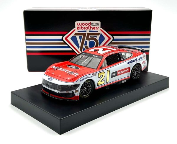 Josh Berry #21 NASCAR 2025 WBR Ford Motorcraft 1:24 Standard