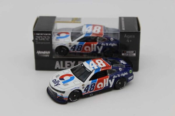 Alex Bowman #48 NASCAR 2022 HM Ally Darlington Throwback 1:64