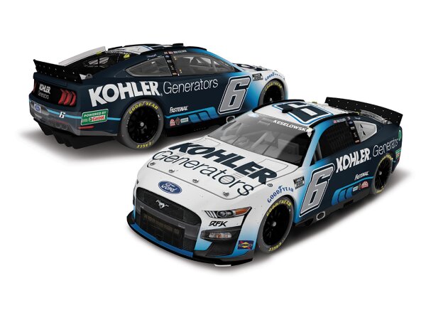 Brad Keselowski #6 NASCAR 2022 RFKR Ford Kohler Generators Duel Daytona Race Win 1:64